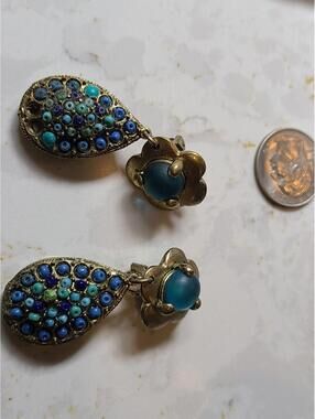 Gas Bijoix St Tropez Vintage Designer Statement Earrings